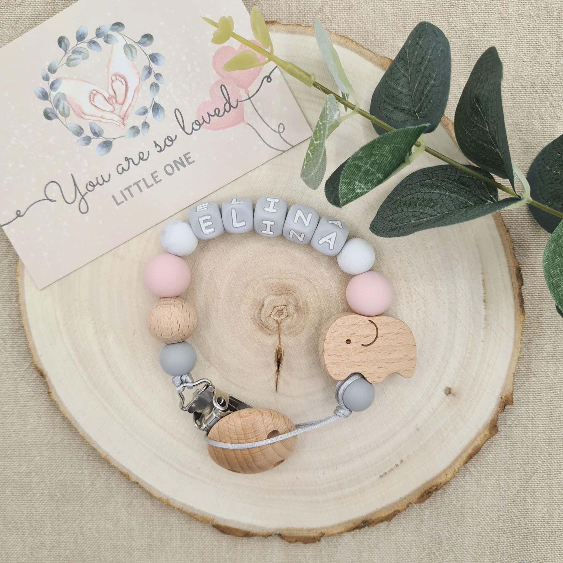 Elephant-Themed Custom Dummy Clip - Main Image