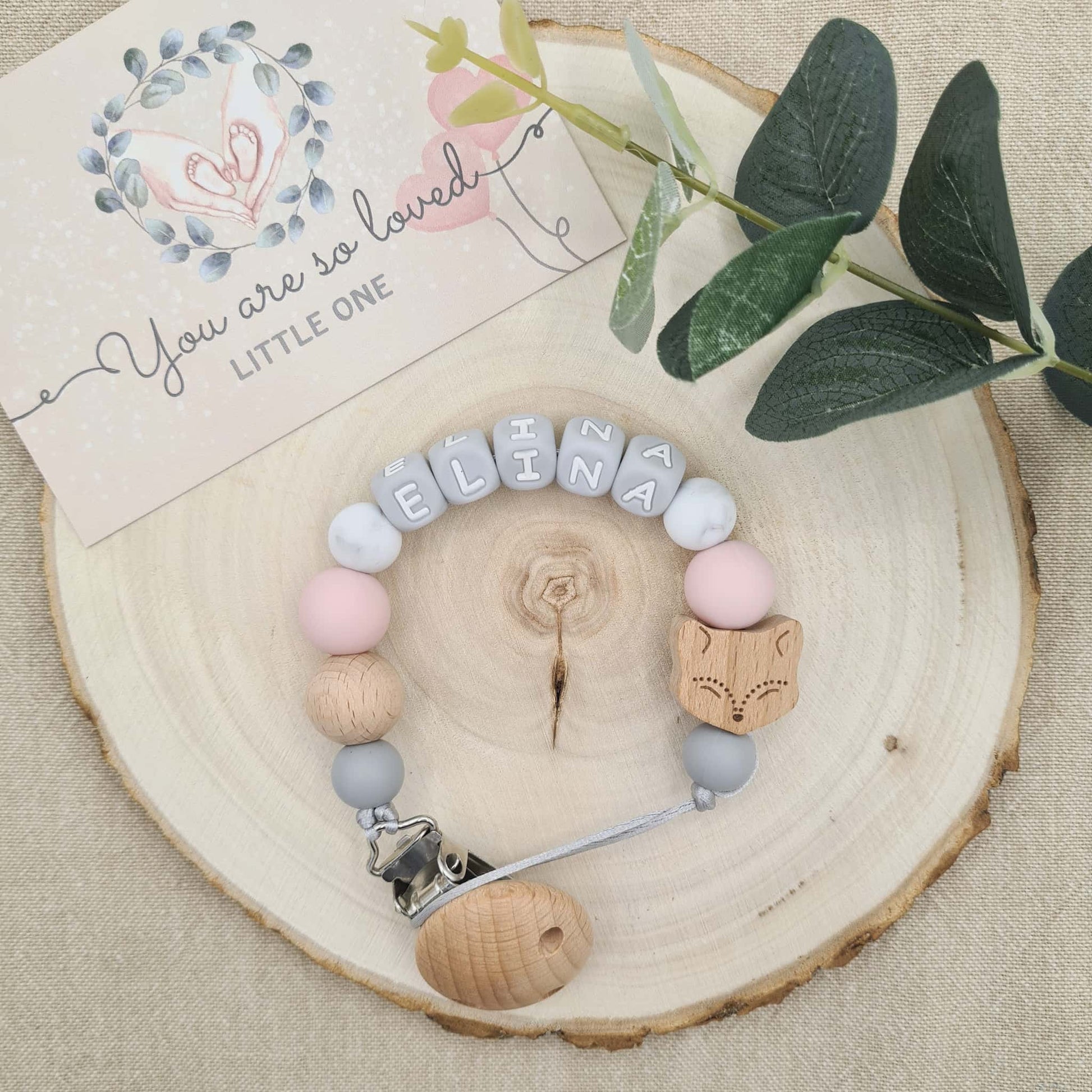 Fox-Themed Handcrafted Dummy Clip - Main Image